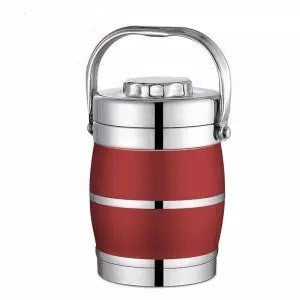 Three-layer insulation barrel