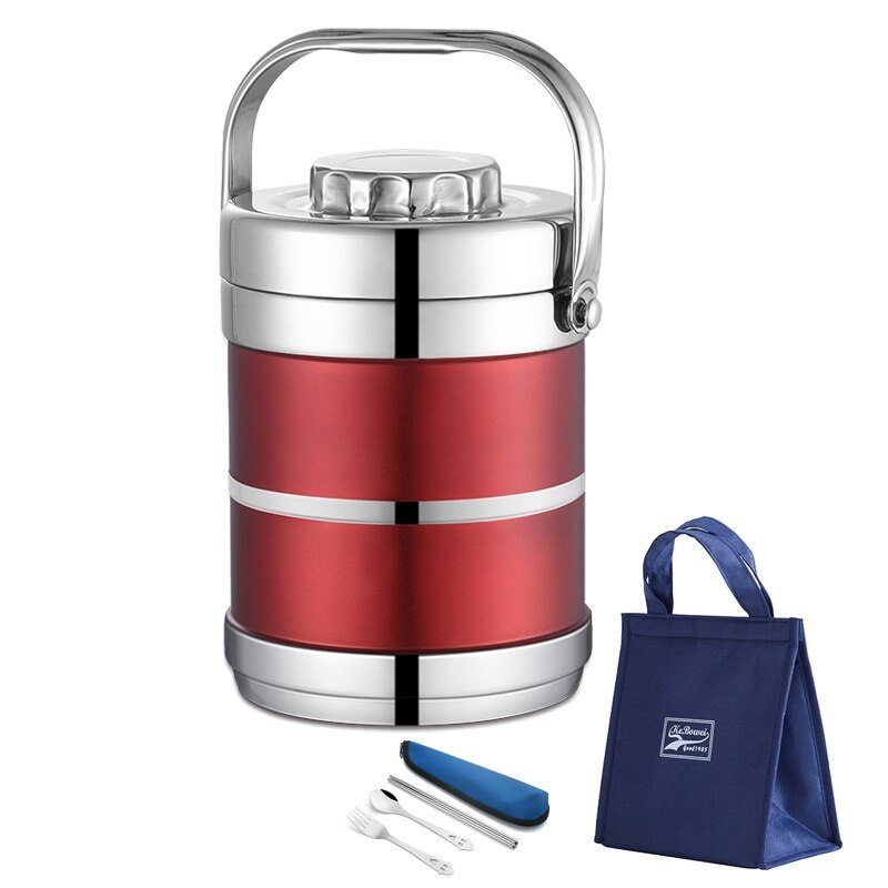 Three-layer insulation barrel