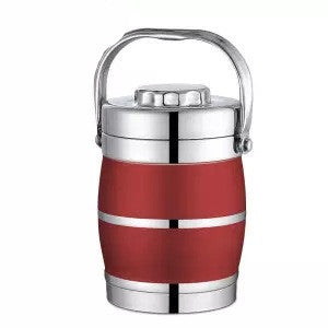 Three-layer insulation barrel