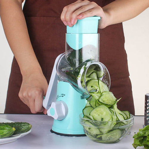 Multifunctional Round Mandoline Potato Slicer