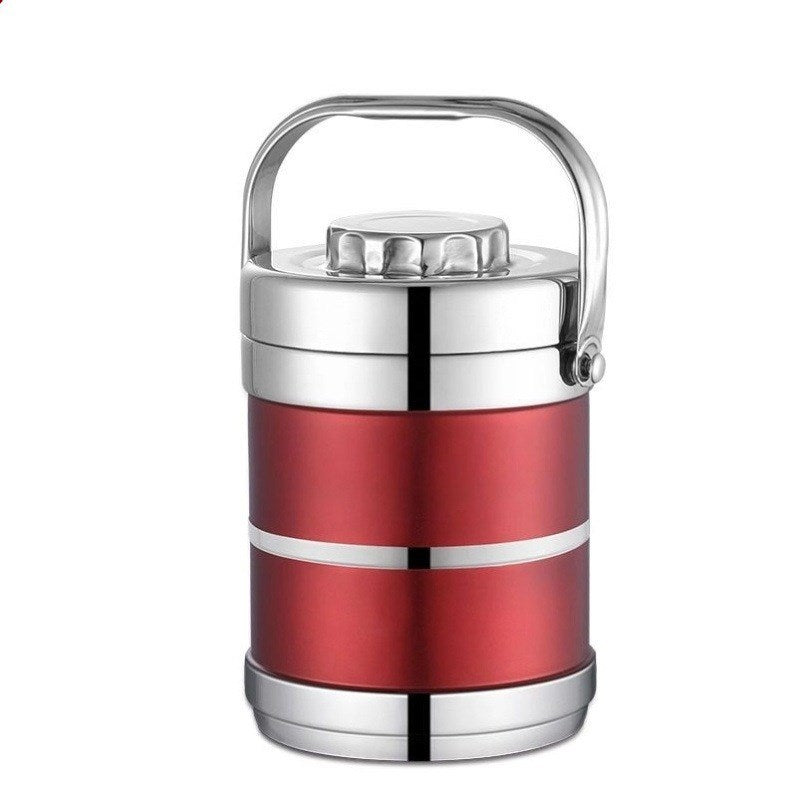 Three-layer insulation barrel