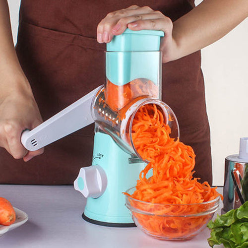 Multifunctional Round Mandoline Potato Slicer