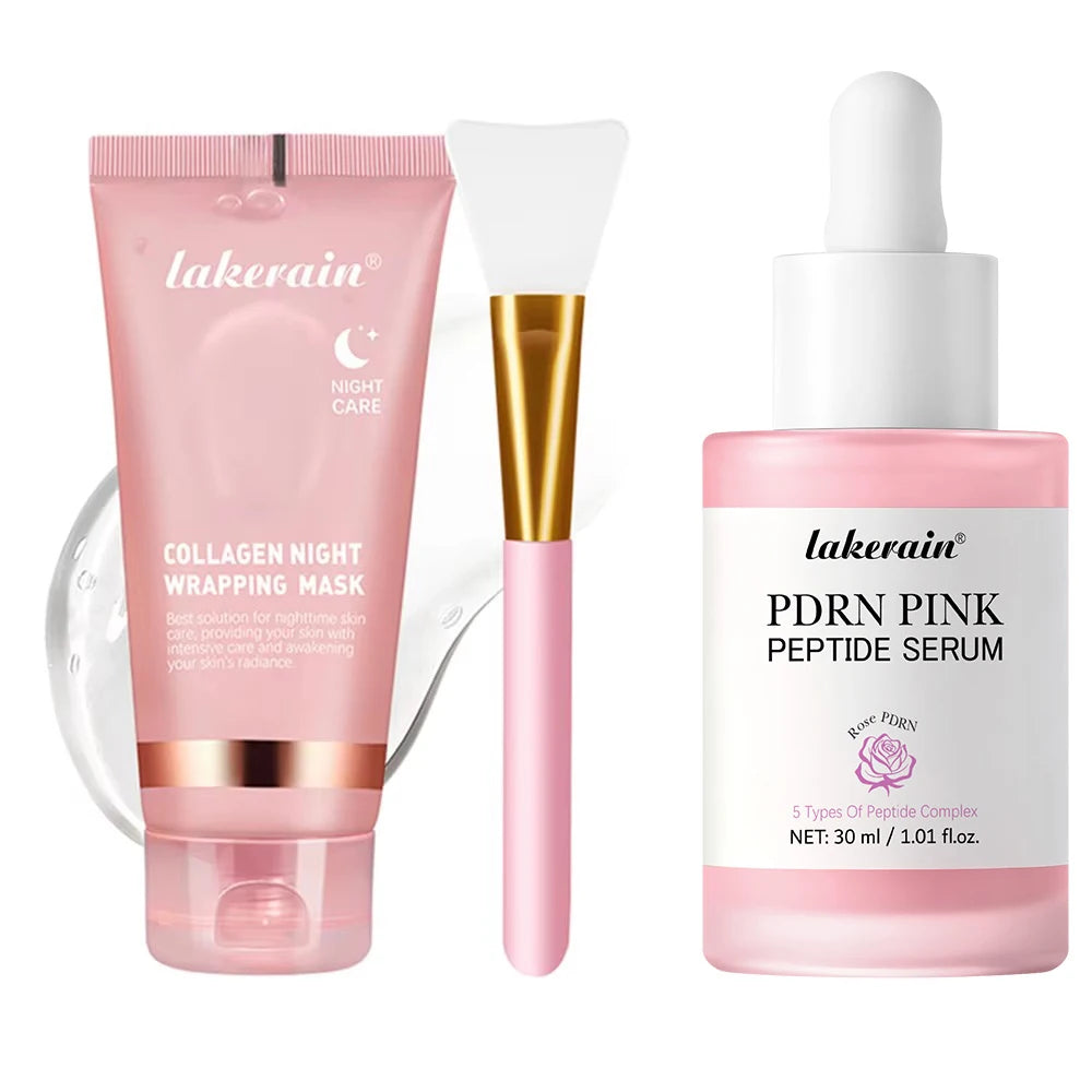 Korean Deep Collagen Mask Peel Off Mask Face Anti Wrinkle Lifting Skin Care Masks Bio Pack Night Wrapping Woman Overnight Skin