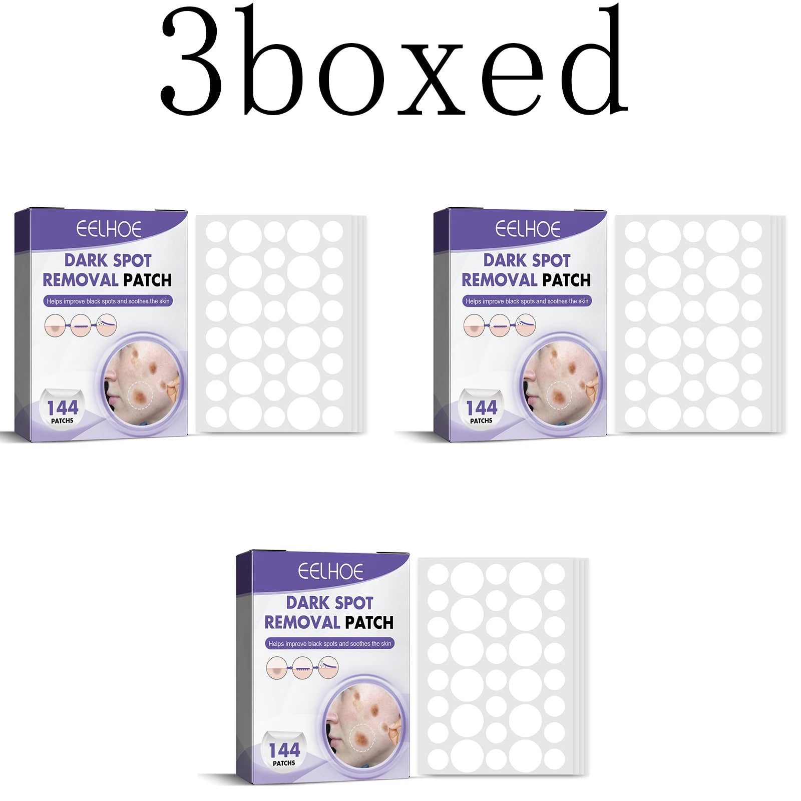 Spot-removing patches - for lightening facial dark spots, chloasma, pigmentation and melanin; moisturizing skin, spot patches