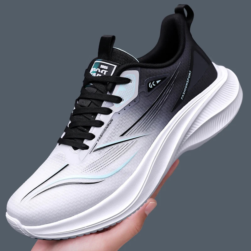 Summer popular unisex fashion versatile non-slip wear-resistant high-elastic breathable sweat-wicking casual running sports shoe