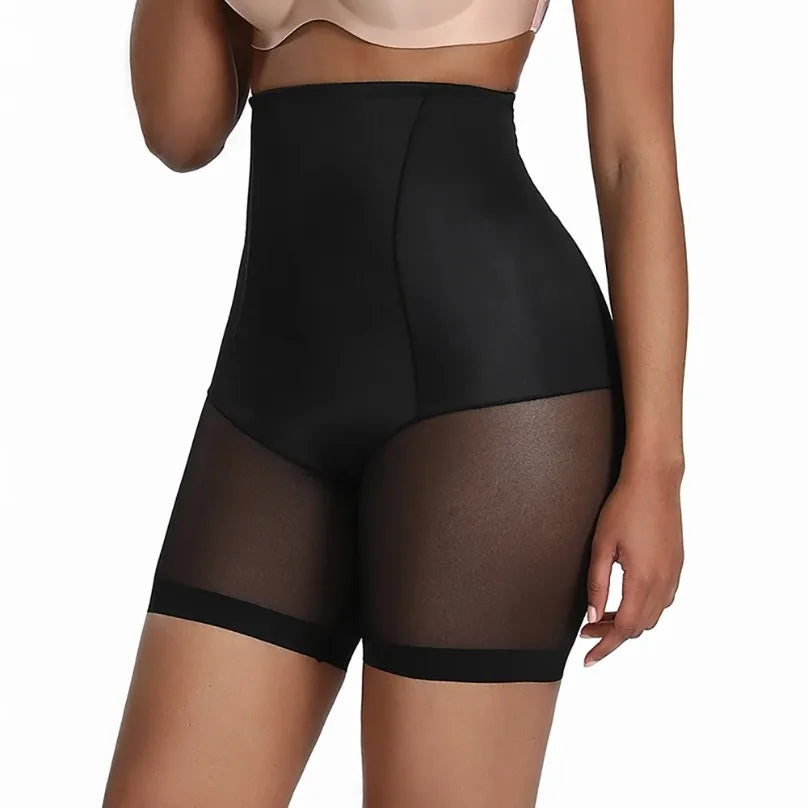 Women High Waist Shapewear Shorts Tummy Control Butt Lifter Slimming Panties Body Shaper Hip Lift Shaping Underwear