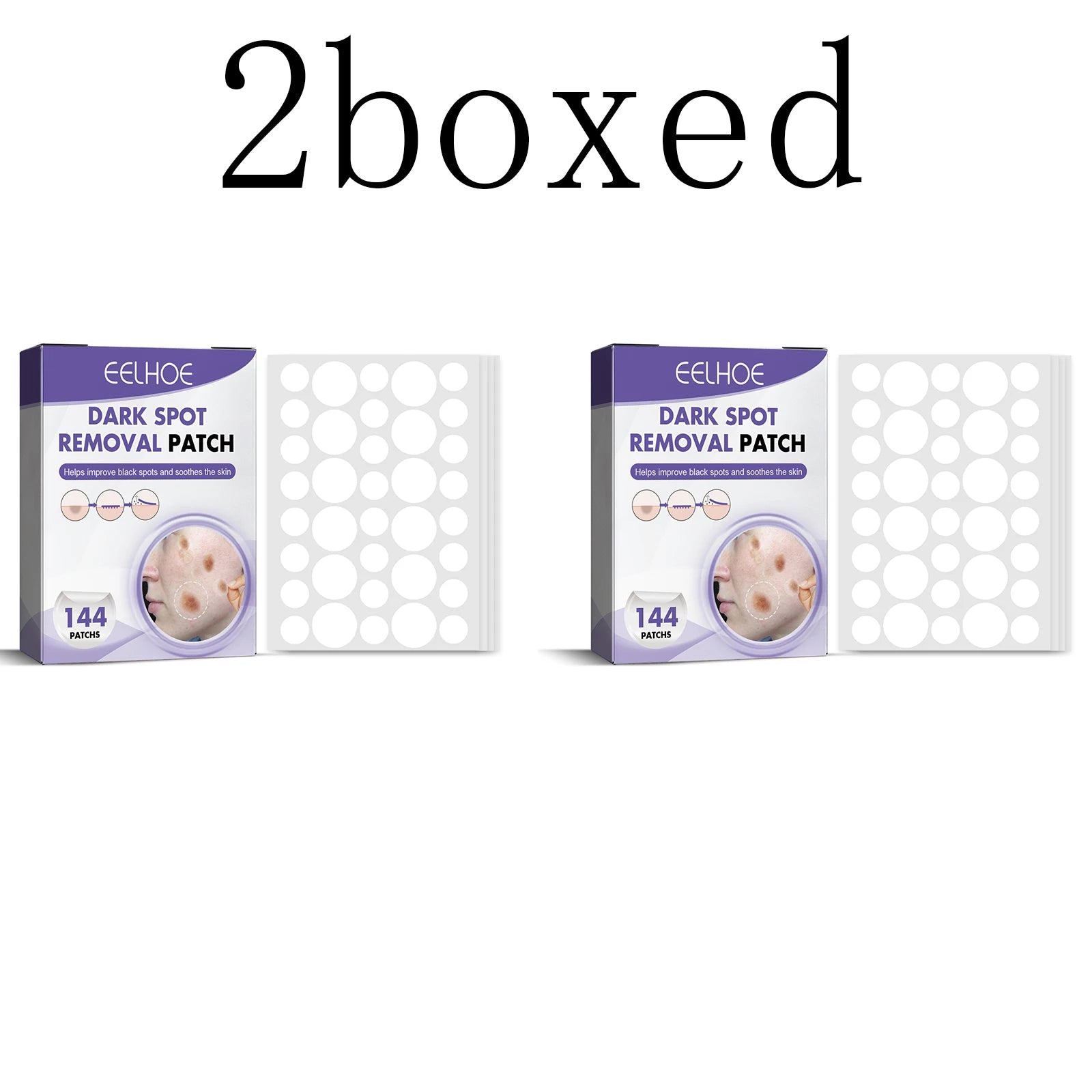 Spot-removing patches - for lightening facial dark spots, chloasma, pigmentation and melanin; moisturizing skin, spot patches
