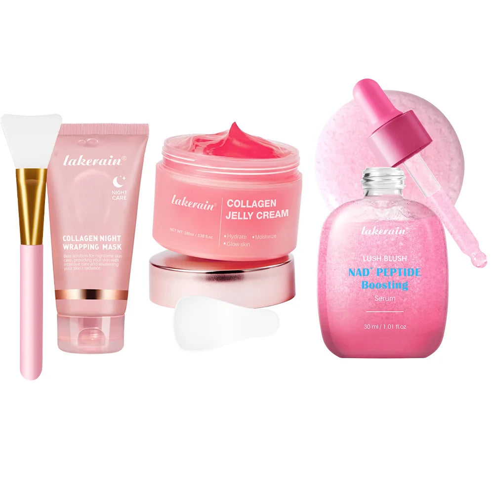 Korean Deep Collagen Mask Peel Off Mask Face Anti Wrinkle Lifting Skin Care Masks Bio Pack Night Wrapping Woman Overnight Skin