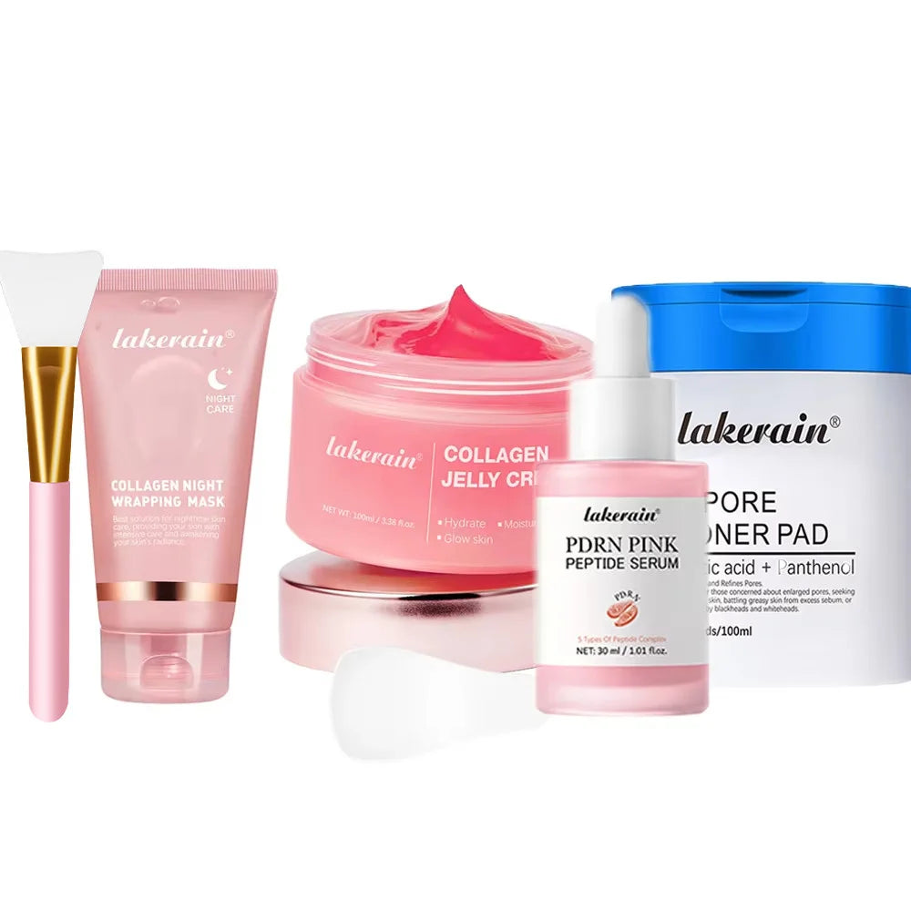 Korean Deep Collagen Mask Peel Off Mask Face Anti Wrinkle Lifting Skin Care Masks Bio Pack Night Wrapping Woman Overnight Skin