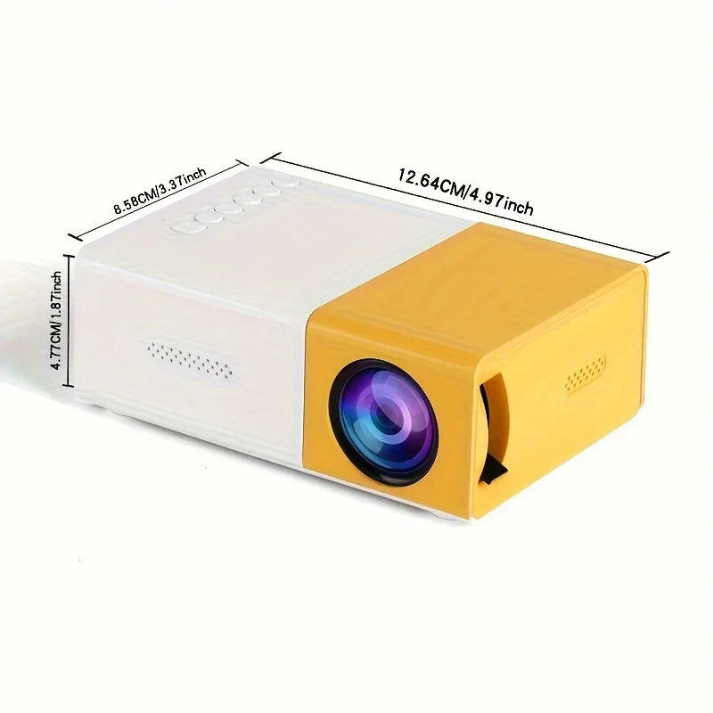 YG300 Home HD Mini Projector with USB and SD Memory