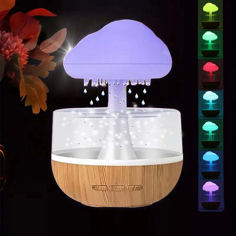 Rain cloud humidifier