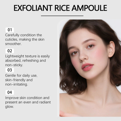 Korean Exfoliating Facial Serum Cleansing Pores Remove Dead Skin Purify Oil Control Smoothing Brightening Moisturizing Ampoule