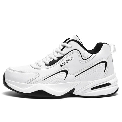 Men Sports Running Shoes Outdoor Walking Soft Casual Sneakers Fashion Designer Leather Sneaker Waterproof Men&