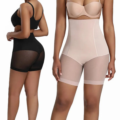 Women High Waist Shapewear Shorts Tummy Control Butt Lifter Slimming Panties Body Shaper Hip Lift Shaping Underwear