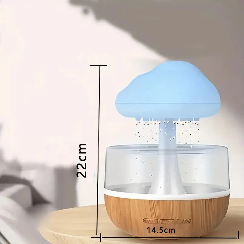 Rain cloud humidifier