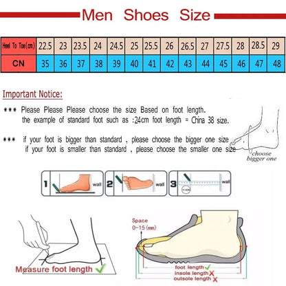 Men Sports Running Shoes Outdoor Walking Soft Casual Sneakers Fashion Designer Leather Sneaker Waterproof Men&