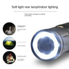 White Laser Telescopic Zoom Flashlight