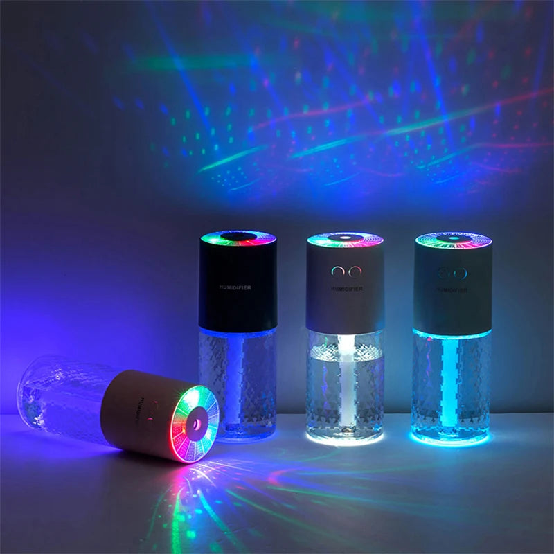 Cool Projection Light Portable Air Humidifier