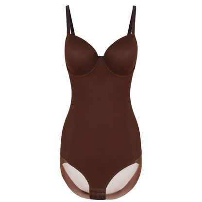 Bodysuit Women Shapewear Body Shaper With Cup Compression Bodies Belly Sheath Waist Trainer Reductive Slimming Underwear