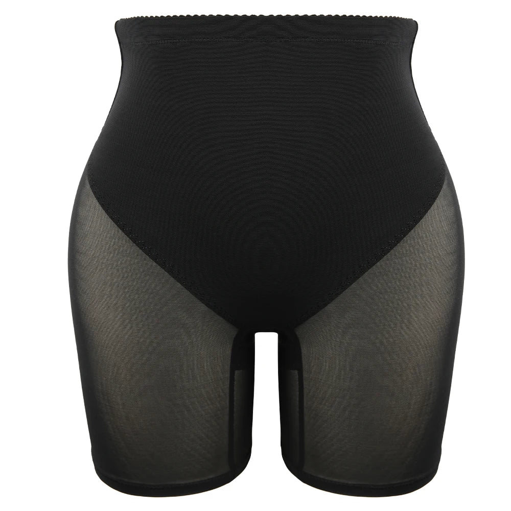 High Waist Tummy Control Shapewear Shorts for Women Mesh Butt Lifter Thigh Slimmer Underwear Seamless Body Shaper Panties